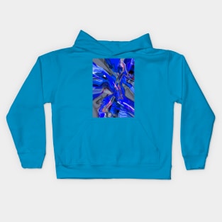 Digital abstract art 1.8 Kids Hoodie